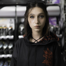 Load image into Gallery viewer, Who's The Champ Red Hoodie